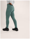 Women's Essent Warm High-Rise Leggings Green - ARC'TERYX - BALAAN 4