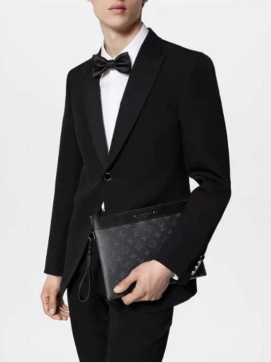 Monogram Eclipse Pochette Pouch Bag Black - LOUIS VUITTON - BALAAN 2