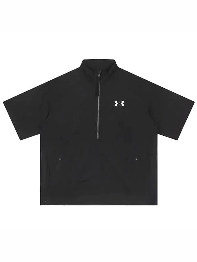 UA APAC Woven Anorak Black - UNDER ARMOUR - BALAAN 3