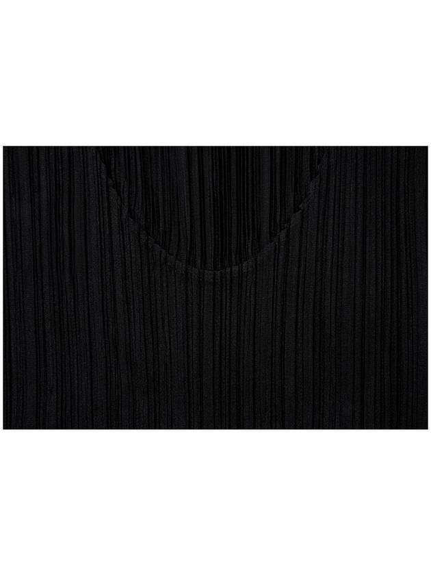 Pleated Sleeveless Black - ISSEY MIYAKE - BALAAN 4