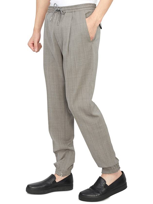 Wool Twill Track Pants Grey - DIOR - BALAAN 6