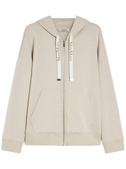 JOYCE JERSEY HOODIE ZIP UP - S MAX MARA - BALAAN 2