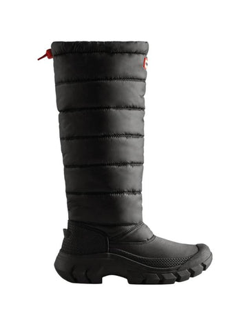 Intrepid Tall Padded Winter Boots Black - HUNTER - BALAAN 1