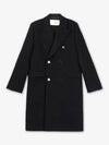 Coat FCO110WV0049 001 Black - AMI - BALAAN 2