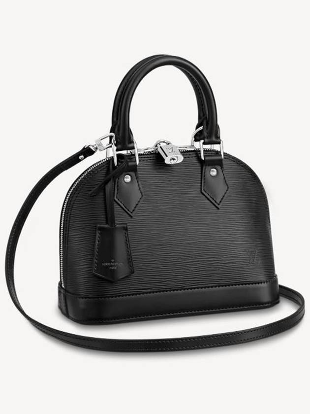 Alma BB Epi Tote Bag Black - LOUIS VUITTON - BALAAN 2