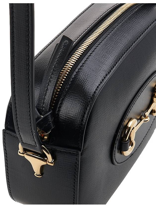 Horsebit 1955 Small Shoulder Bag Black - GUCCI - BALAAN 8