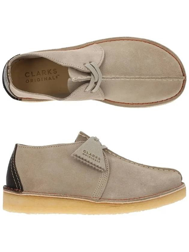 Desert Trek Suede Loafers Sand - CLARKS - BALAAN 6