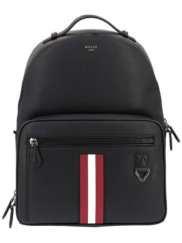 Maverick MAVRICK leather backpack black - BALLY - BALAAN 1