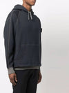 Shadow Project Wappen Patch Hoodie Charcoal - STONE ISLAND - BALAAN 5