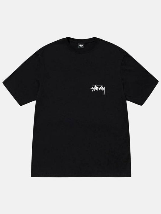 cherry t shirt black - STUSSY - BALAAN 2