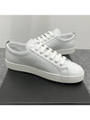 Triangle Logo Low Top Sneakers White - PRADA - BALAAN 5