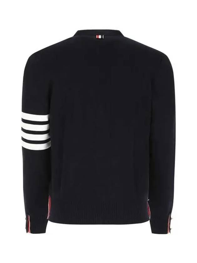 Milano Stitch 4 Bar Cardigan Navy - THOM BROWNE - BALAAN 3