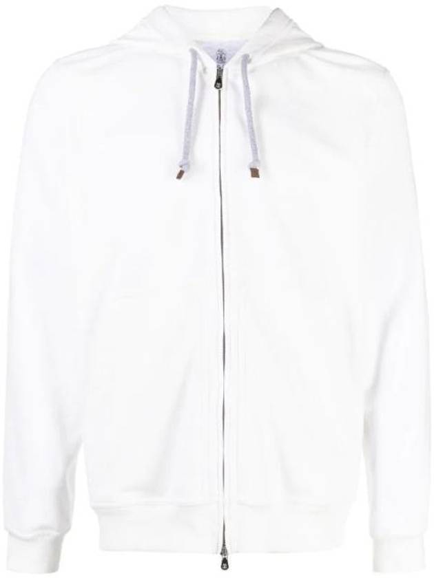 Drawstring Hood Zip-up MTU149069GC7220 - BRUNELLO CUCINELLI - BALAAN 1