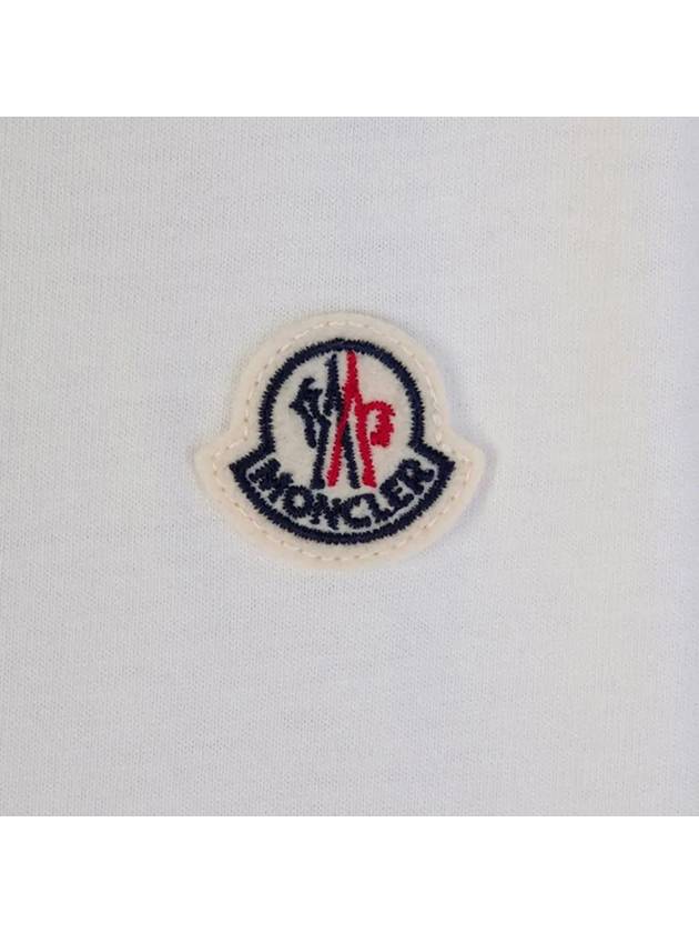 Kids Logo T Shirt Ivory 8C000 23 83092 034 - MONCLER - BALAAN 4