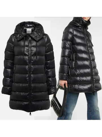 Women s Long Padding Black SUYEN 1B2000053052 - MONCLER - BALAAN 1