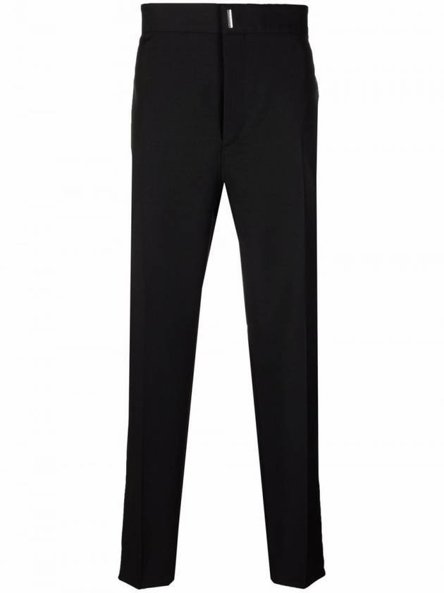 trousers straight pants black - GIVENCHY - BALAAN.
