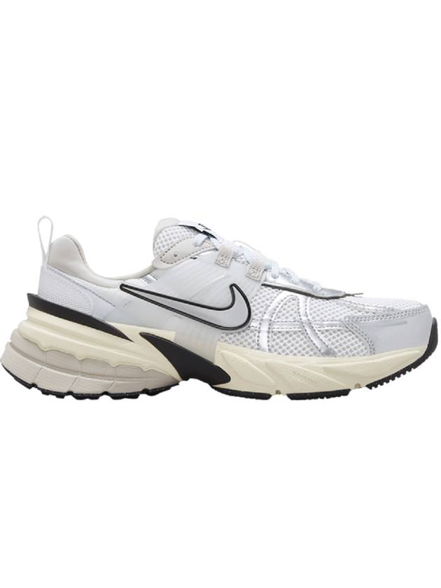 V2K Run Low Top Sneakers Summit White Metallic Silver - NIKE - BALAAN 1