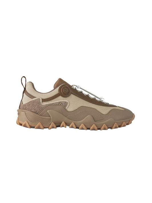 LV Rush Low-Top Sneakers Brown - LOUIS VUITTON - BALAAN 1