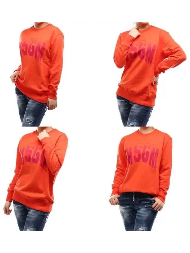 Women's Big Logo Printing Sweatshirt 2841MDM201 - MSGM - BALAAN 4