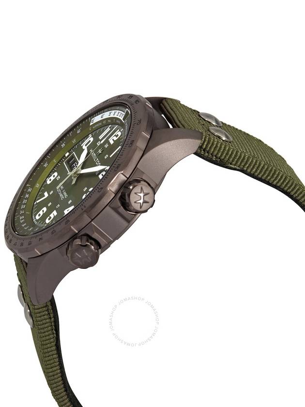 Hamilton X-Wind Lefty Automatic Green Dial Men's Watch H77775960 - HAMILTON - BALAAN 2