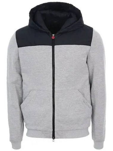 Cashmere hooded zip up jacket 271303 - KITON - BALAAN 1