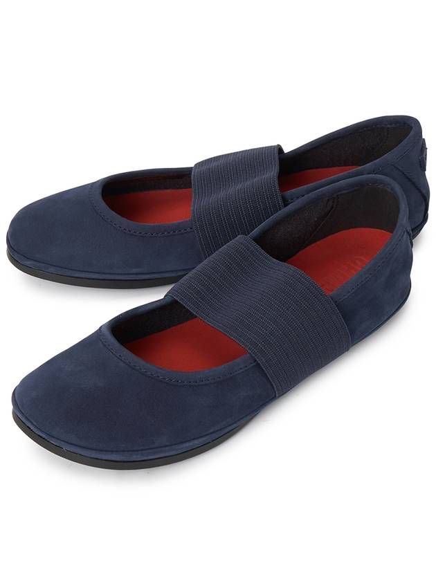 Flat Shoes 21595 243 RIGHT 0 Blue - CAMPER - BALAAN 2