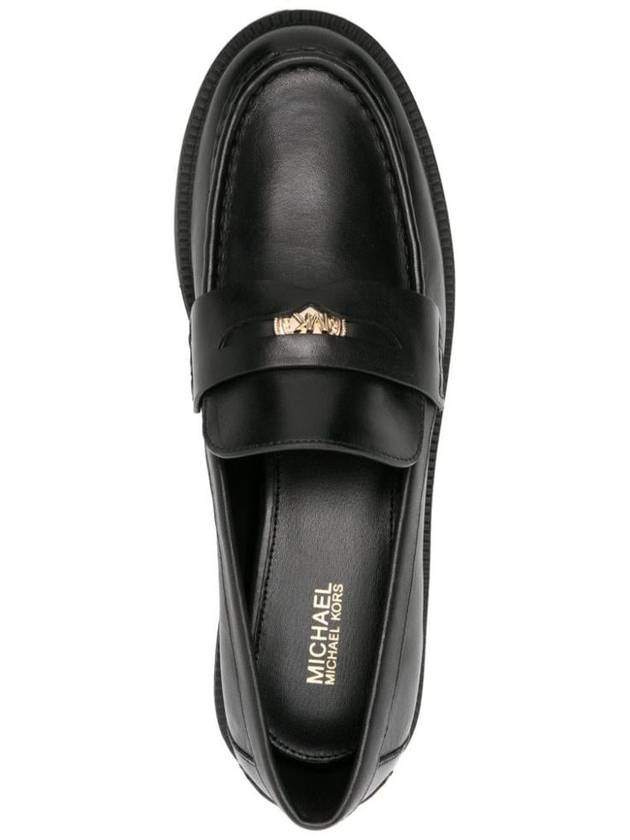 Michael Logo Penny Leather Loafer 40R4EDMP1L - MICHAEL KORS - BALAAN 3