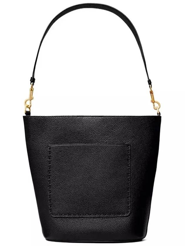 McGraw Logo Bucket Bag Black - TORY BURCH - BALAAN 4