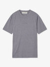 Melt Circle Logo Short Sleeve T Shirt Gray AAUTS0290FA01GRY0001 - 1017 ALYX 9SM - BALAAN 1