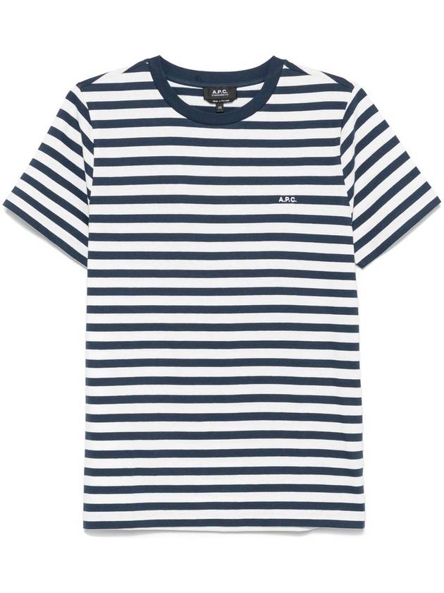 Striped Brody Standard Short Sleeve T-Shirt - A.P.C. - BALAAN 2