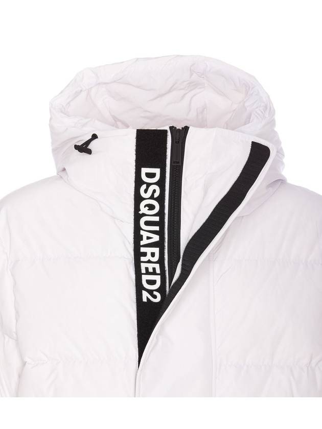 quilted down padding white - DSQUARED2 - BALAAN 4