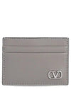 V Logo 4Y2P0T83 LMV G09 Card Wallet - VALENTINO - BALAAN 2