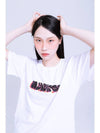 Twisted Logo T shirt White - NAAIEEN - BALAAN 2