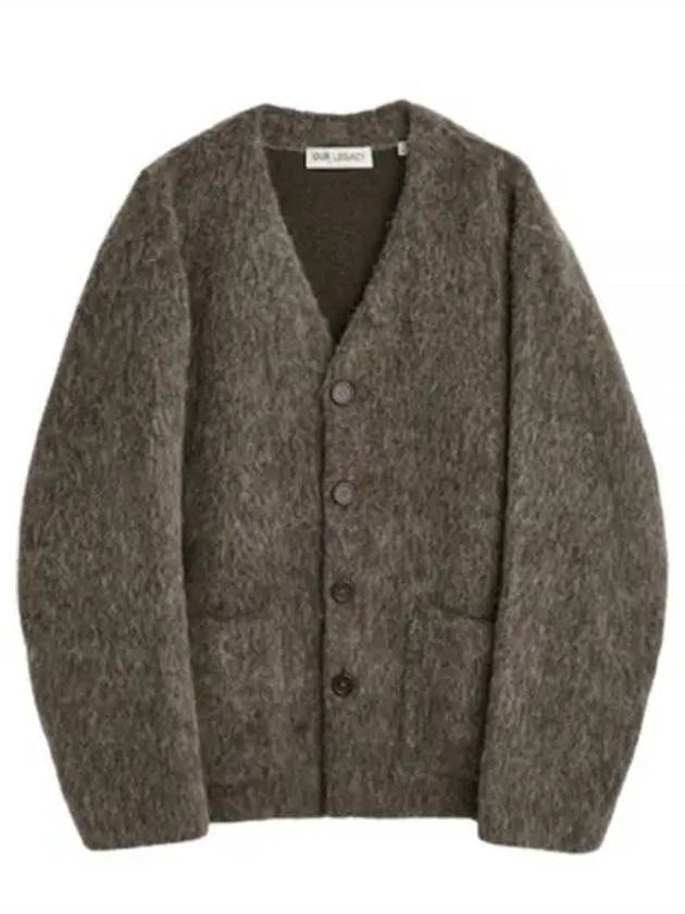 Mohair Cardigan Mole Grey - OUR LEGACY - BALAAN 2