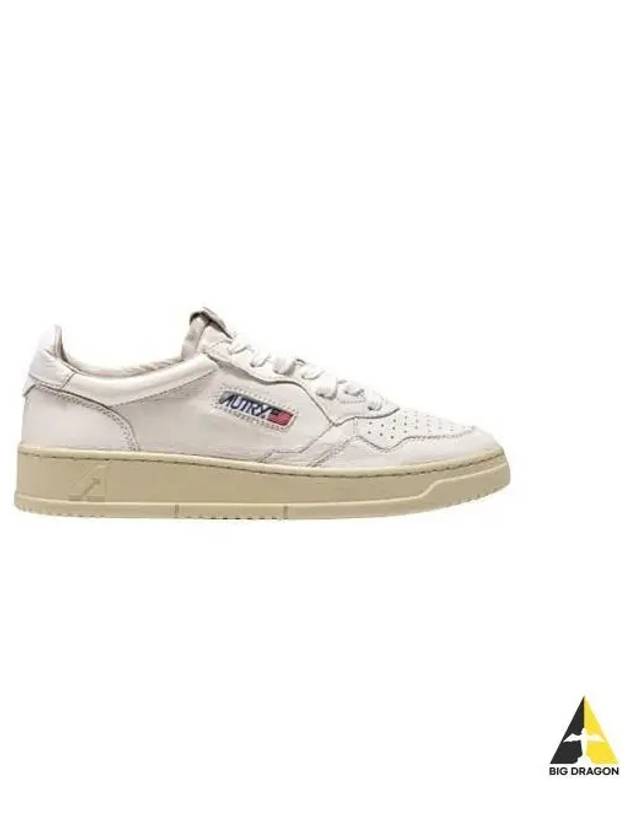 Medalist Goatskin Low Top Sneakers White - AUTRY - BALAAN 2