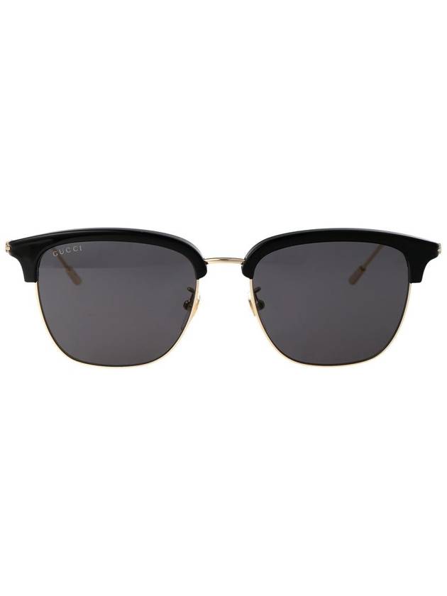 Eyewear Logo Sunglasses Gold Black - GUCCI - BALAAN 2