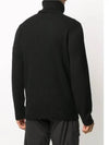 Shadow Project Wool Turtleneck Black - STONE ISLAND - BALAAN 4