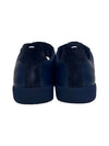 Men's Replica Leather Suede Low Top Sneakers Navy Blue - MAISON MARGIELA - BALAAN 5