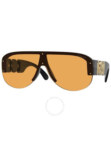 Versace Orange Shield Men's Sunglasses VE4391 GB1/7 48 - VERSACE - BALAAN 1