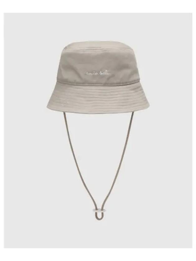 TRAVISMATHEW Unisex Signature Bucket Hat Beige - TRAVIS SCOTT - BALAAN 1