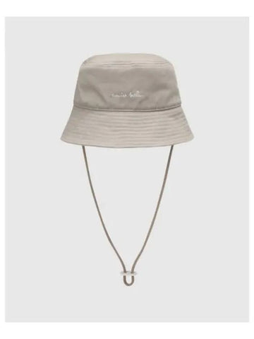 TRAVISMATHEW Unisex Signature Bucket Hat Beige - TRAVIS SCOTT - BALAAN 1