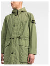 Naslan Light Watro Garment Dyed Parka Green - STONE ISLAND - BALAAN 4