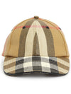 Vintage check polyamide ball cap beige - BURBERRY - BALAAN 3