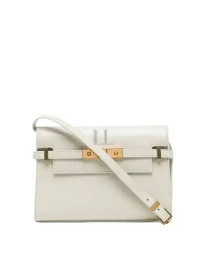 Manhattan Small Shoulder Bag Blanc Vintage - SAINT LAURENT - BALAAN 2