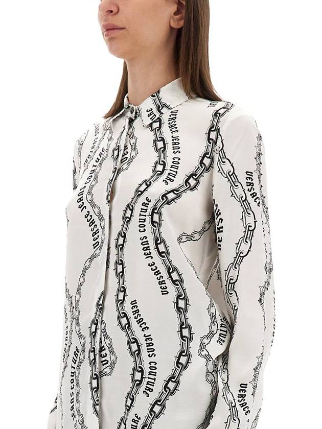 Versace Jeans Couture "Chain Couture" Shirt - VERSACE - BALAAN 4