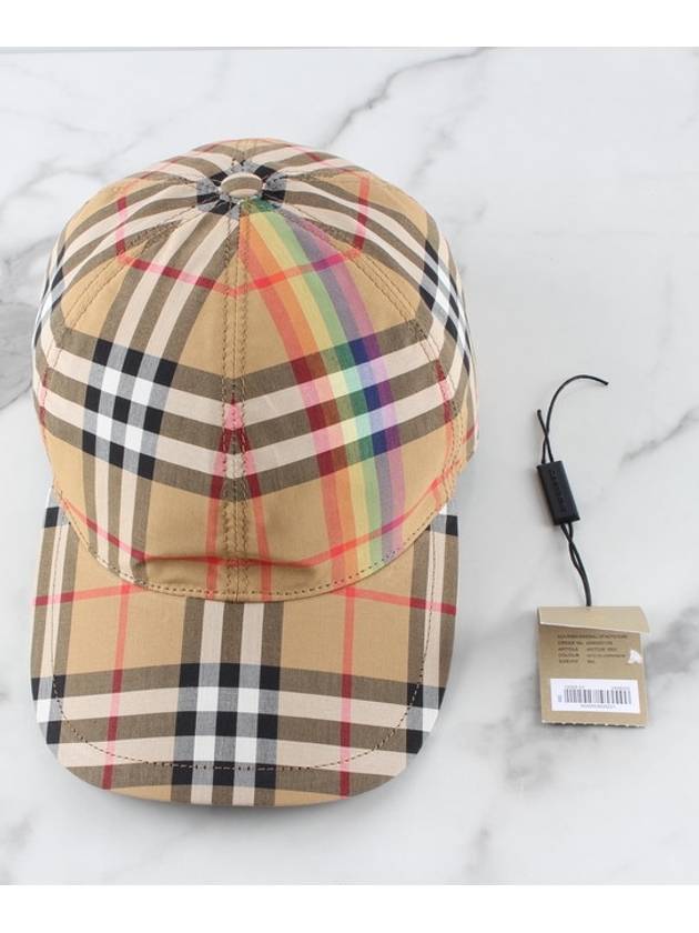 rainbow ball cap - BURBERRY - BALAAN 2