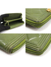 A80566 Khaki Lambskin Gold Boy Zipper Medium Wallet 22nd - CHANEL - BALAAN 5