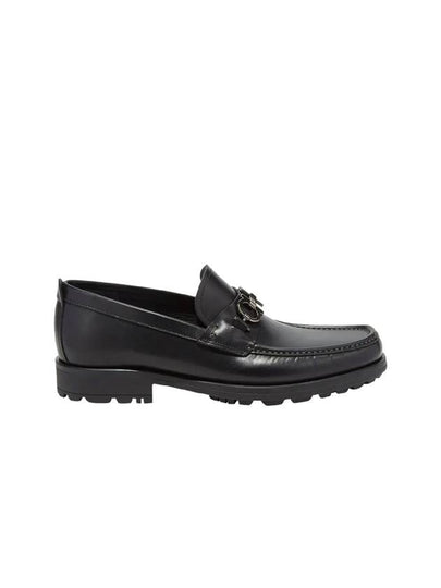 Men's David Gancini Loafers Black - SALVATORE FERRAGAMO - BALAAN 2