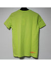 Neon yellow goddess statue face airplane short sleeve tshirt - KENZO - BALAAN 5