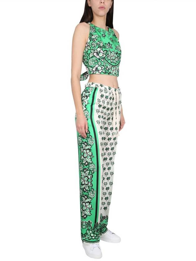 Red Valentino Bandanda Print Pants - RED VALENTINO - BALAAN 2